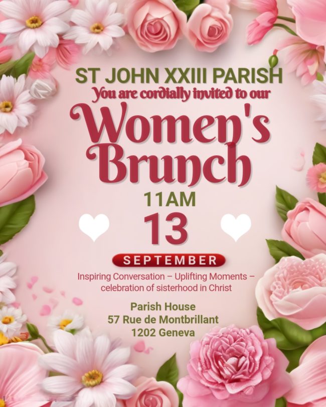 Pink Womens Day Brunch Instagram Portrait – Made with PosterMyWall